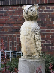 Veddel Hamburg Skulpturen Bildhauerei Eule